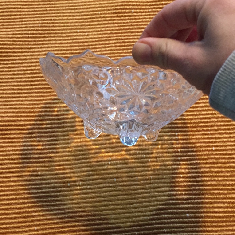Crystal candy dish - Picture 2 of 3